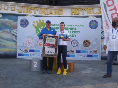 Буковинка стала чемпіонкою Європи з велоспорту