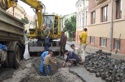 На вулиці Шкільній – обвал