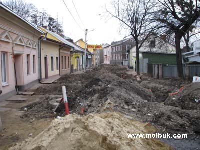 Вулицю Барбюса обіцяють вимостити старою бруківкою