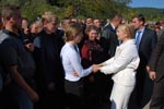 Тимошенко у Лопушній (відео)