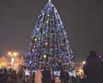 Відкрили різдвяне містечко на Соборній площі Чернівців