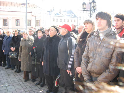 Мітинг-реквієм біля пам’ятника Шевченку (фоторепортаж)