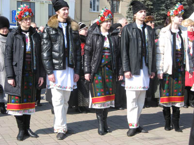 Мітинг-реквієм біля пам’ятника Шевченку (фоторепортаж)