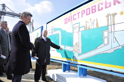 Міністру енергетики показали Дністровську ГАЕС (ФОТО)
