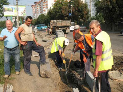 Вулицю Руську відремонтують за два тижні (ФОТО)