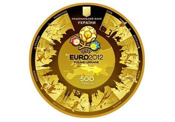 До Євро-2012 випустили золоті монети