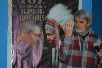 Іллєнко презентував у Чернівцях фільм «ТойХтоПройшовКрізьВогонь»