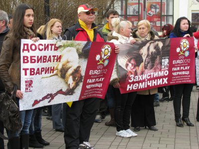 У Чернівцях відбувся марш на захист тварин