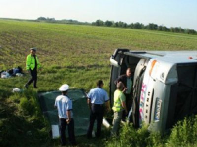 У Румунії автобус з українцями потрапив в аварію