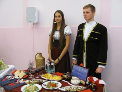 Чернівецькі студенти презентували грецьку, грузинську та гуцульську кухні