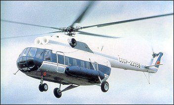 В Росії вертоліт Мі-8 розбився при посадці