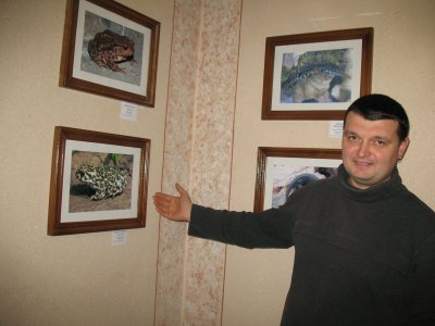 У Чернівцях відкрилася виставка фото гадюк, жаб і тритонів