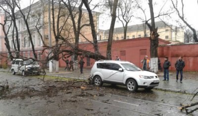 Південь України потерпає від шквального вітру