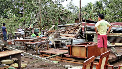 Кількість жертв тайфуну "Пабло" стрімко зростає
