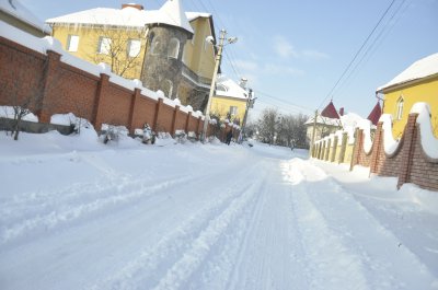 У Чернівцях не прочистили дорогу навіть біля хати губернатора