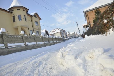 У Чернівцях не прочистили дорогу навіть біля хати губернатора