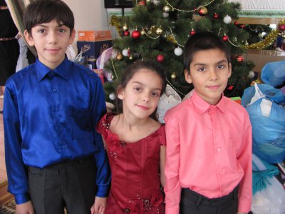 Діти-сироти отримали подарунки від Святого Миколая