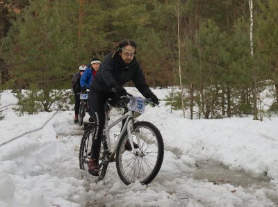 Зимова велогонка відбулася в Чернівцях