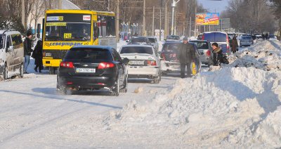 Через снігопади до Одеси не пускають автобуси