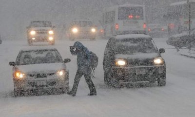 На понеділок в Україні оголошено штормове попередження