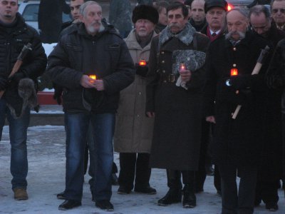 У Чернівцях мітингом та факельною ходою вшанували пам’ять Героїв Крут