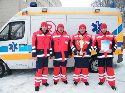 Кіцманська бригада екстренної медичної допомоги перемогла на змаганнях у Польщі