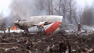 Росія відмовила Польщі у передачі уламків літака Качинського