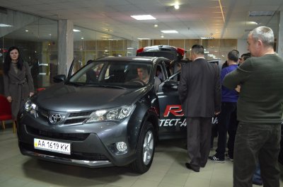 Наймасштабніша презентація нового покоління TOYOTA RAV4