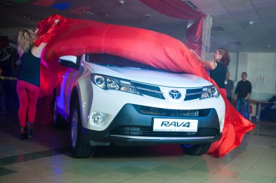 Наймасштабніша презентація нового покоління TOYOTA RAV4