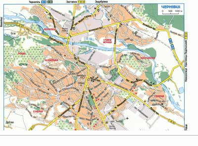 Маршрути громадського транспорту Чернівців — на карті в Інтернеті