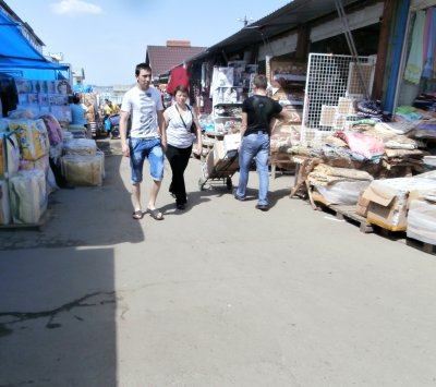 На Калинівському ринку латають дірки На Калинівському ринку латають дірки