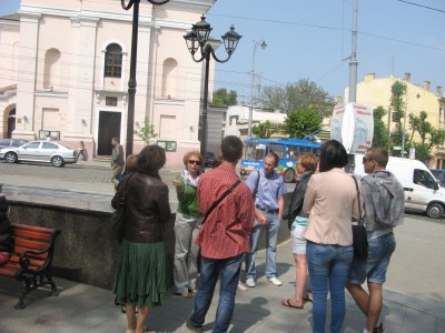 Чернівці «атакували» туристи Чернівці «атакували» туристи