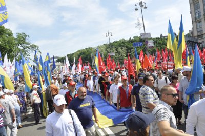 На акцію «Вставай, Україно!» прибуло понад 15 тисяч учасників