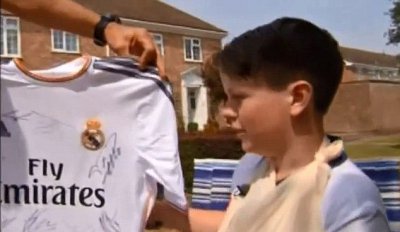 Кріштіану Роналду зламав руку 11-річному уболівальнику (відео)