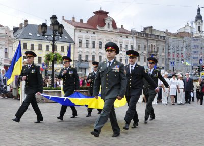 У Чернівцях відзначили День Державного Прапора