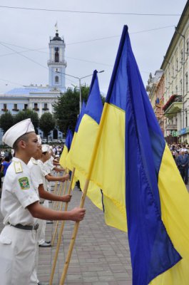 У Чернівцях відзначили День Державного Прапора