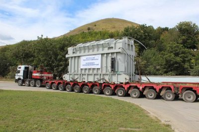 250-тонний трансформатор привезли на ГАЕС