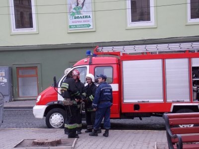 Кошеня в Чернівцях рятували дві бригади МНС-ників