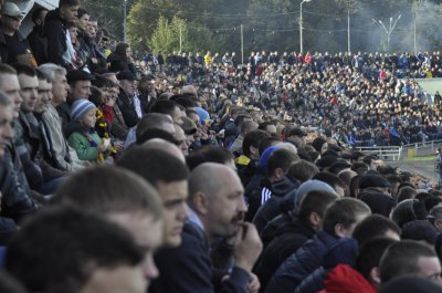 На гру з "Дніпром" прийшли понад 10 тисяч уболівальників