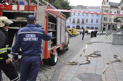 У Чернівцях "замінували" мерію