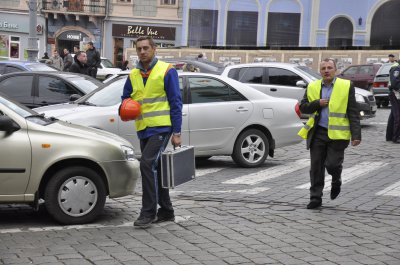 У Чернівцях "замінували" мерію