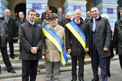 Ходоровському й Снігуру вручили звання почесних громадян Чернівців