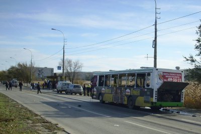 У Волгограді терористка підірвала пасажирський автобус. 6 осіб загинуло