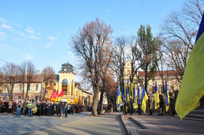 У Чернівцях відзначили річницю визволення України