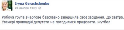 Доопрацювати законопроект щодо "лікування Тимошенко" заважає збірна України