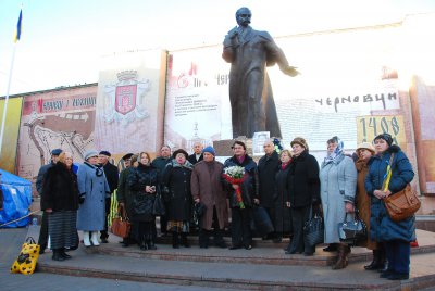 У Чернівцях "Просвіта" підтримала Євромайдан