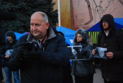 Журналісти Буковини вийшли на Євромайдан