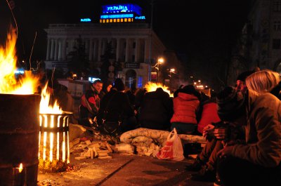 Євромайдан у Києві: стоїмо тут до кінця