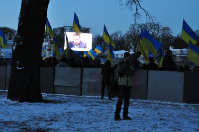 Євромайдан у Києві: стоїмо тут до кінця