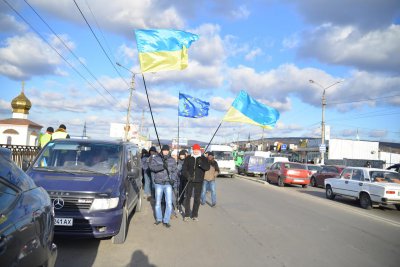 З Калинки на мітинг пішло усього півсотні людей